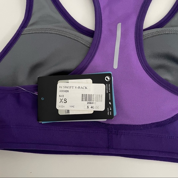 Nike Swift Running Soutine-Gorge Nike Swift Bra Women’s Size XS - Picture 7 of 8